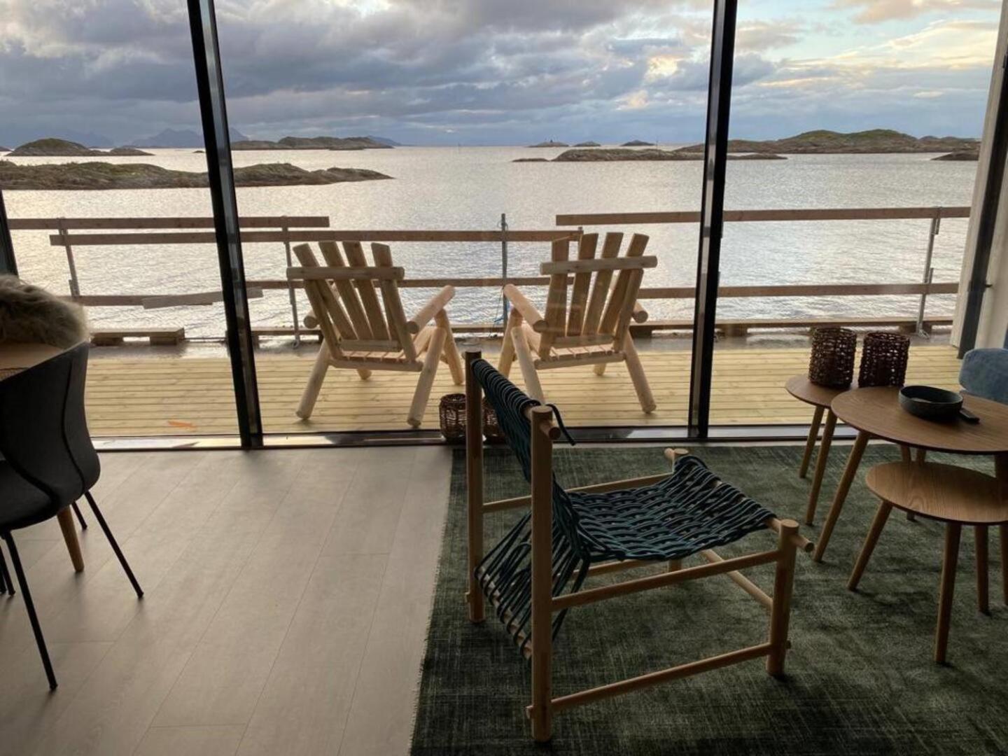 Waterfront Apartment With Panoramic Sea View Хеннингсвер Экстерьер фото