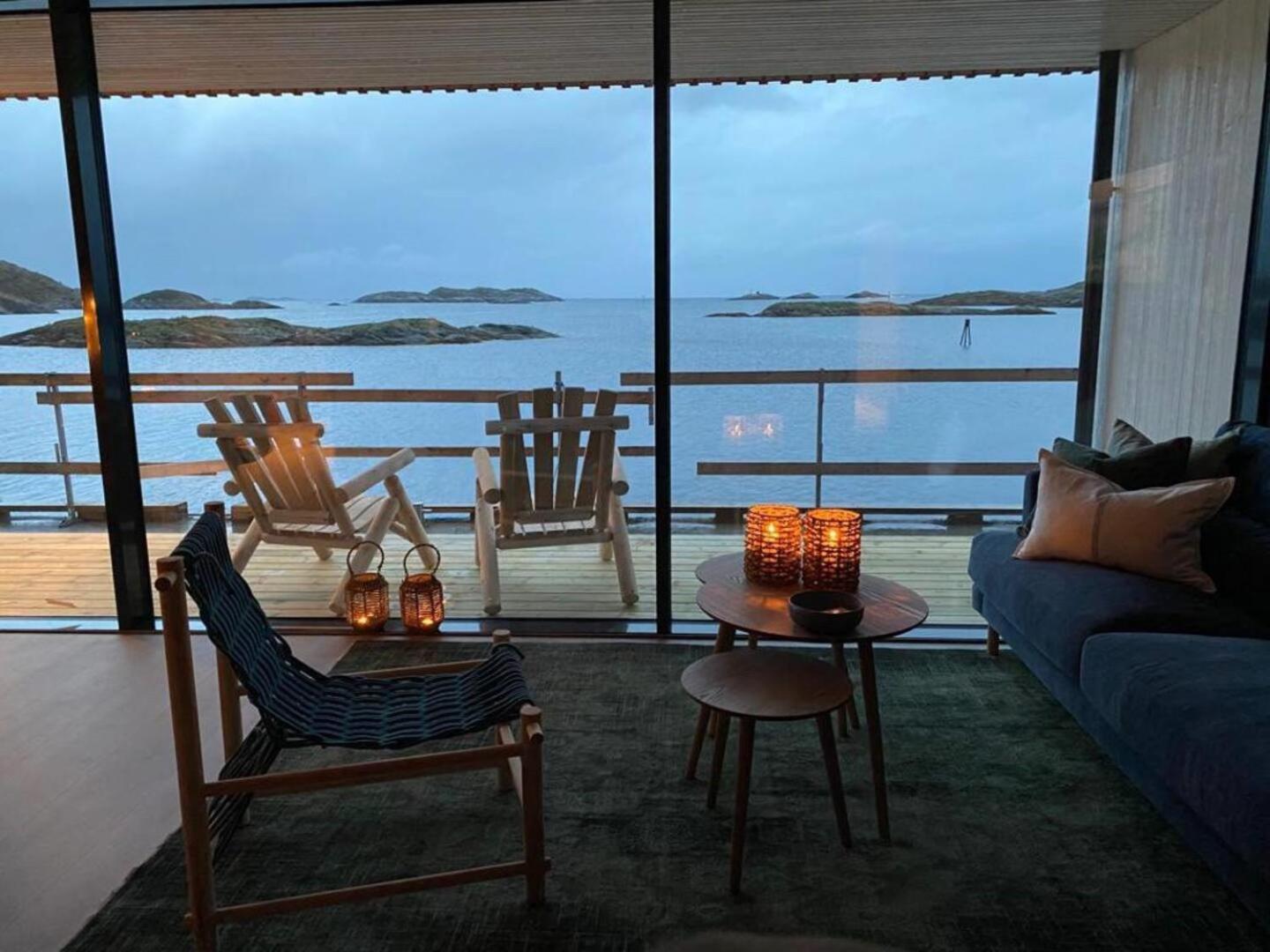 Waterfront Apartment With Panoramic Sea View Хеннингсвер Экстерьер фото
